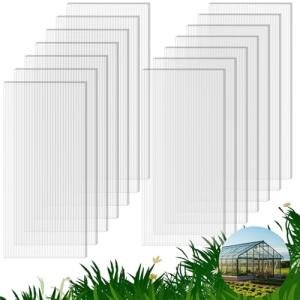 14 Pack Twin-Wall Polycarbonate Greenhouse Panels