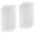 10 Pack Polycarbonate Greenhouse Replacement Panels