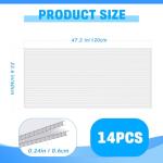 14 Pack Twin-Wall Polycarbonate Greenhouse Panels