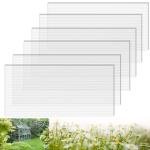 6 Pack Polycarbonate Greenhouse Panels 4' x 2