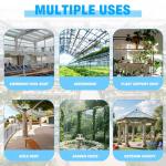 14-Pack Twin-Wall Polycarbonate Greenhouse Panels