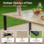 HERA'S HOUSE 7-Piece Patio Dining Set for 6