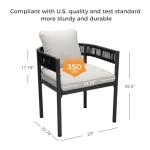 7-Piece Expandable Outdoor Dining Set for 6