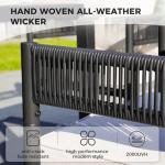 7-Piece Expandable Outdoor Dining Set for 6