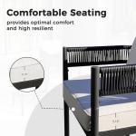 7-Piece Expandable Outdoor Dining Set for 6