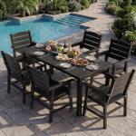 7-Piece All-Weather Patio Dining Set with Umbrella