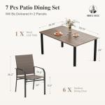 HERA'S HOUSE 7-Piece Patio Dining Set for 6