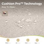 7-Piece Round Outdoor Dining Set with Cushions