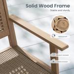 9-Piece Acacia Wood Outdoor Dining Set for 8