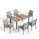HERA'S HOUSE 7-Piece Patio Dining Set for 6
