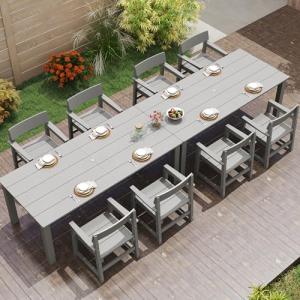Jocoevol 10-Piece All-Weather Patio Dining Set