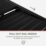 9-Piece Outdoor Dining Set with Swivel Chairs