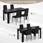Giantex 9-Piece Modern Dining Set for 8