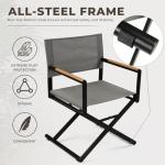 7-Piece Outdoor Dining Set with Folding Chairs