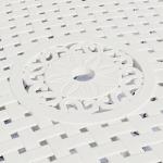 Sanibel Off White Oval Outdoor Dining Table, 72”