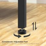 Rustic Brown Tall Bar Table for Small Spaces