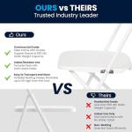 Flash Furniture Hercules 10-Pack Heavy-Duty Folding Chairs