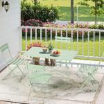5-Piece Foldable Patio Dining Set for 4