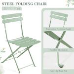 5-Piece Foldable Patio Dining Set for 4