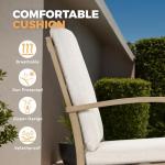 HAPPATIO 9-Piece Aluminum Patio Dining Set