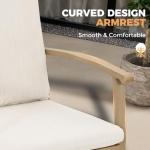 HAPPATIO 9-Piece Aluminum Patio Dining Set