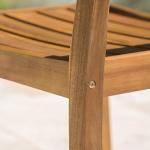 Stanyan 7-Piece Acacia Wood Patio Dining Set