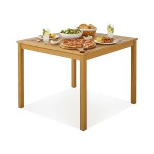 Tangkula 36" Acacia Wood Outdoor Dining Table