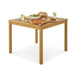 Tangkula 36" Acacia Wood Outdoor Dining Table