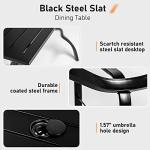 Omelaza 7-Piece Outdoor Dining Set with Chairs