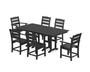 Lakeside 7-Piece All-Weather Outdoor Dining Set