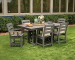 Lakeside 7-Piece All-Weather Outdoor Dining Set