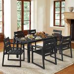 Cozyman 5-Piece Patio Dining Set - Black