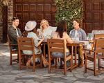 Lakeside 7-Piece All-Weather Outdoor Dining Set