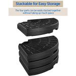Yaheetech 4-Piece Heavy-Duty Offset Umbrella Base