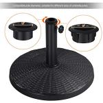 Heavy Duty 18" Round Patio Umbrella Base