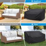 Waterproof Outdoor Sofa Cover for Two-Seater