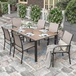 HERA'S HOUSE 7-Piece Patio Dining Set for 6