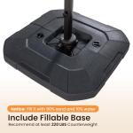 Large 9' x 12' Cantilever Patio Umbrella with Base