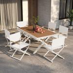 7-Piece Outdoor Dining Set for 6-8 People