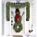 Lighted Cedar Christmas Garland for Mantle, 9ft