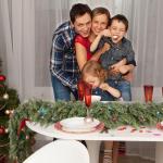 Lighted Cedar Christmas Garland for Mantle, 9ft