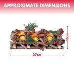 Festive Candle Holder for Christmas Table Decor