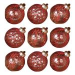 Christmas Balls - Christmas Decoration Ornaments, Shatterproof Christmas Ornaments | Elegant Painted Ornaments, 8cm Painted Christmas Tree Pendants for Wedding Holiday, Christmas, 8Cm/3.15