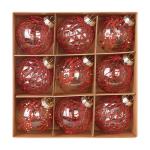 Christmas Balls - Christmas Decoration Ornaments, Shatterproof Christmas Ornaments | Elegant Painted Ornaments, 8cm Painted Christmas Tree Pendants for Wedding Holiday, Christmas, 8Cm/3.15