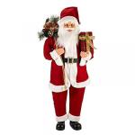 Deluxe Standing Santa Claus Xmas Decor (Mega 118cm)