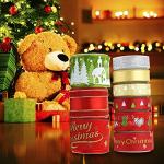 9 Rolls Of Assorted Christmas Ribbons Red/Silver/Gold/Green 