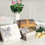 KINGLAKE Silver Wired Glitter Christmas Ribbon, 6cm Metallic Wrapping Ribbon for Gift Wrapping, Wreath, Crafts, Christmas Tree & Wedding Decorations