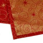 Christmas Stars Tablecloth and Napkins - Red (59x78)