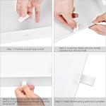 Queta Make-up-Organizer Large Cosmetic Storage Box with Capacity 8 Grids and 3 Drawers, Fits Jewelry, Brushes, Lipsticks, Creams, Stationries(13.4 x 6 x 8.7 inch)