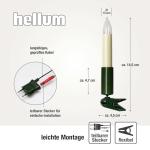 German Light Chain with Tree Candles & Spare Bulbs